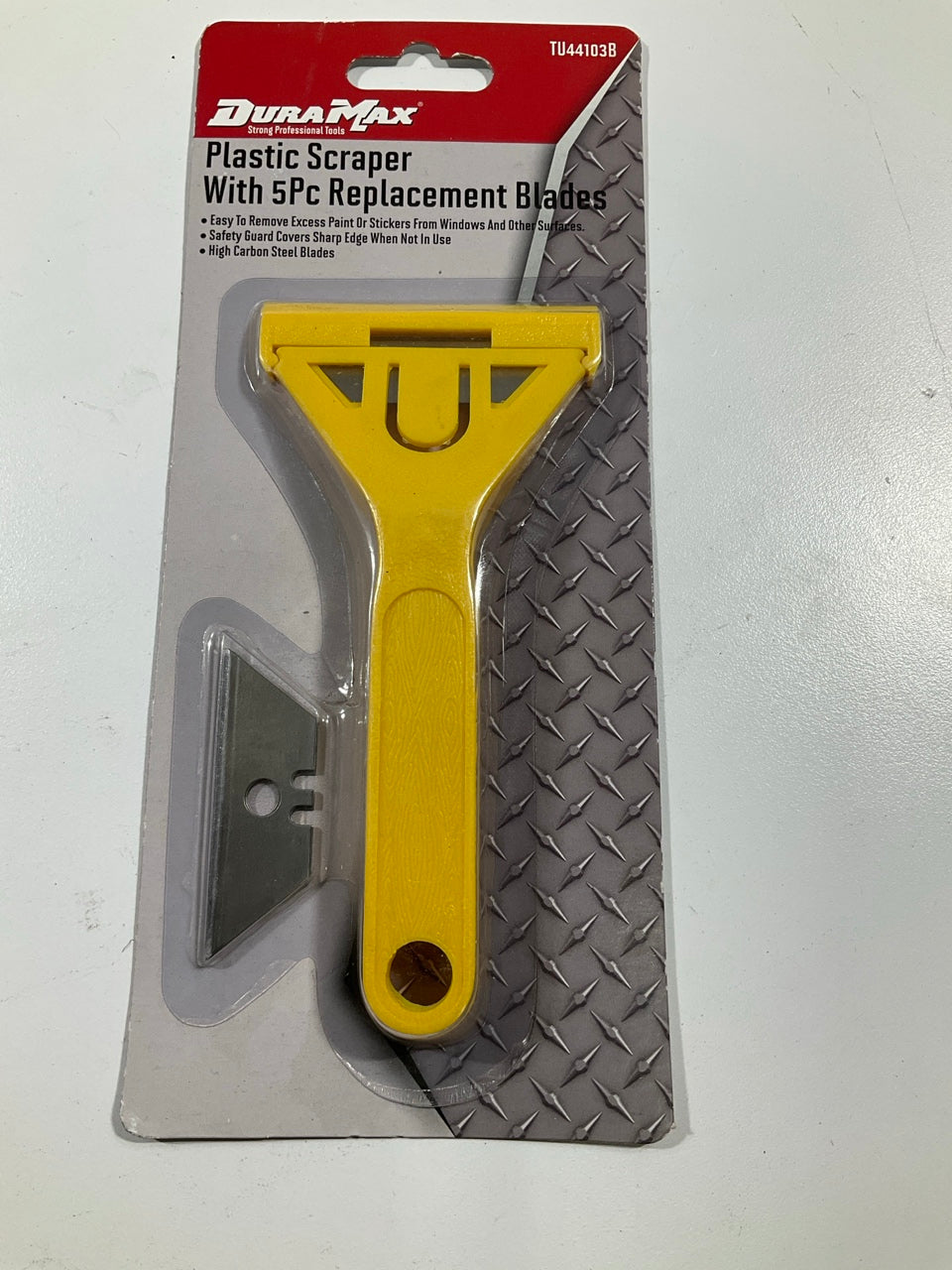 Dura Max TU44103B Plastic Scraper W/ 5 Blades