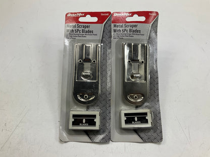 (2) Dura Max TU44104B Metal Scraper W/ 5 Blades