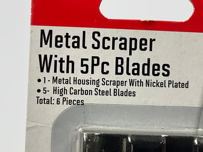 Dura Max TU44104B Metal Scraper W/ 5 Blades