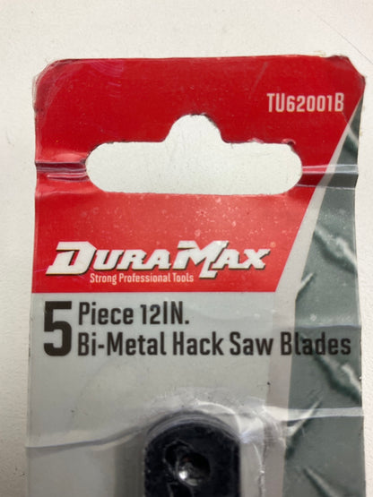 (2) Dura Max TU62001B 2'' Bi-Metal Hacksaw Blades, 5-Piece