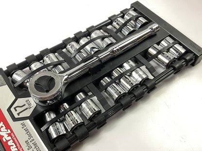 Dura Max UA20031A 17 Piece - 1/2'' Drive Ratchet & Socket Set