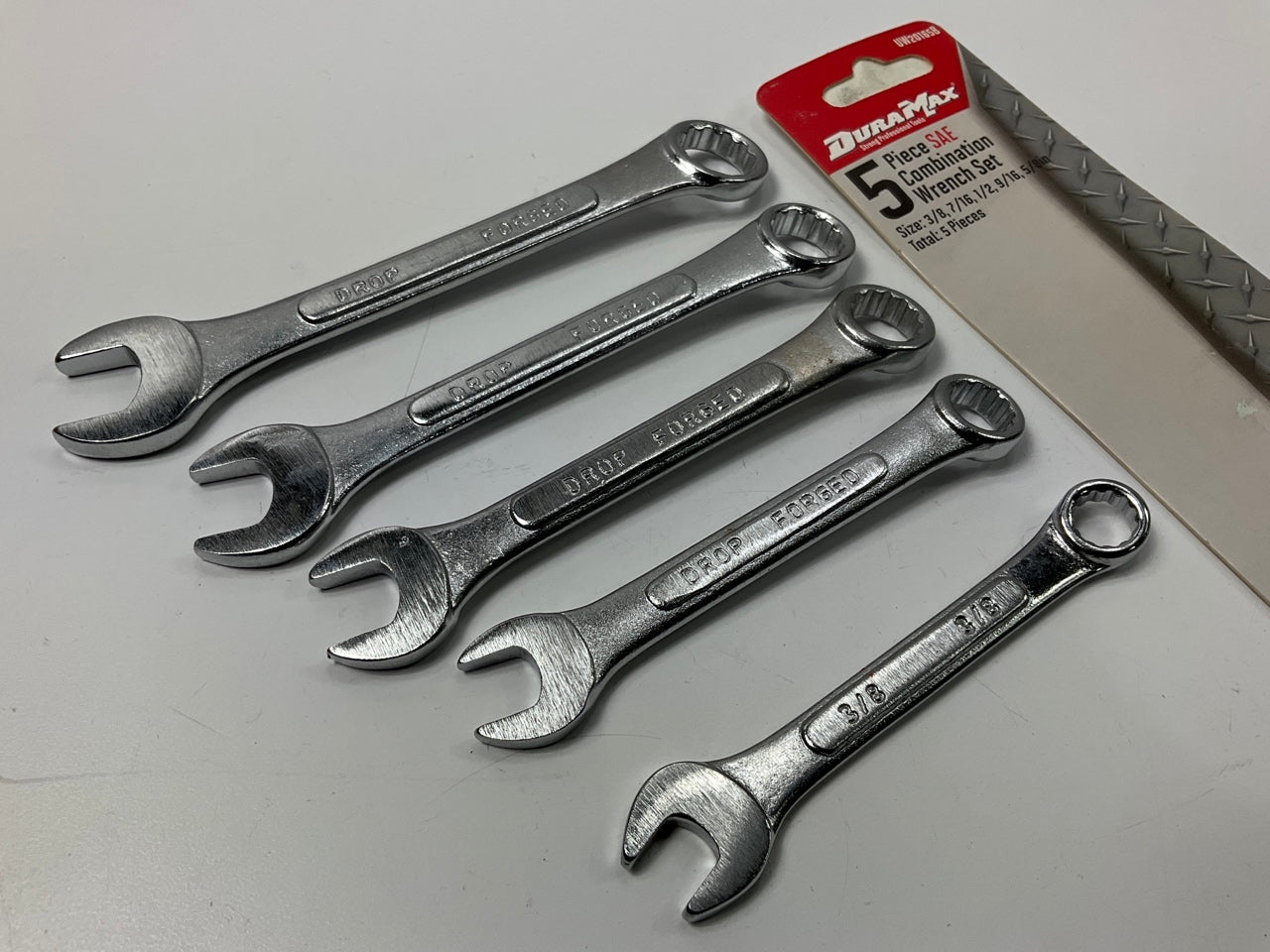 Dura Max UW20165B 5-Piece SAE Wrenche Set : 3/8'', 7/16'', 1/2'', 9/16'', & 5/8''