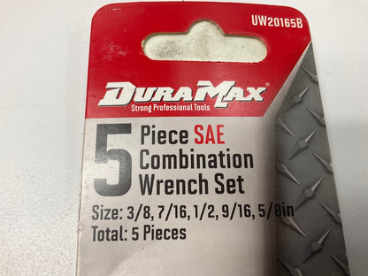 Dura Max UW20165B 5-Piece SAE Wrenche Set : 3/8'', 7/16'', 1/2'', 9/16'', & 5/8''