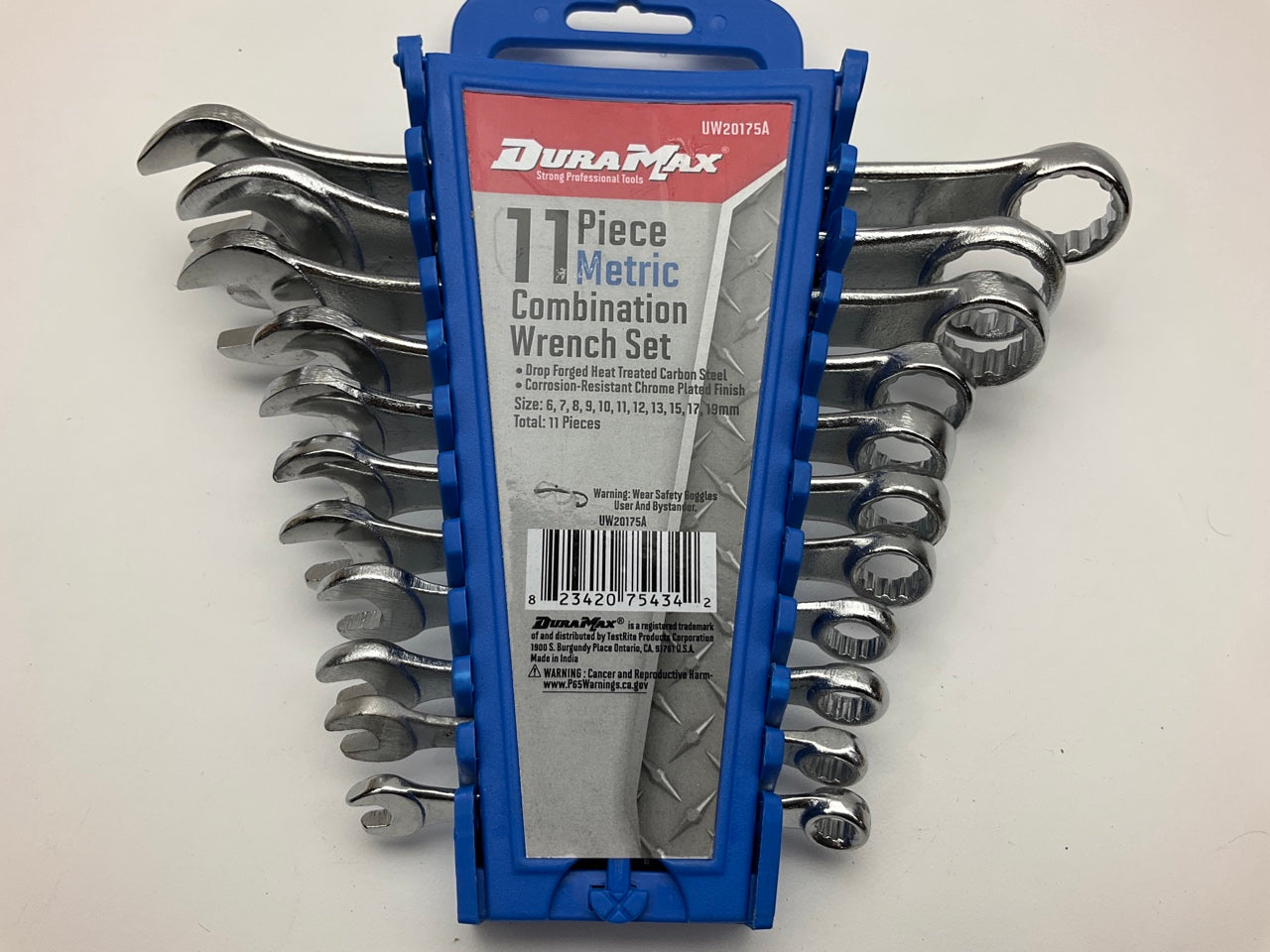 Dura Max UW20175A 11 Piece METRIC Combination Wrench Set