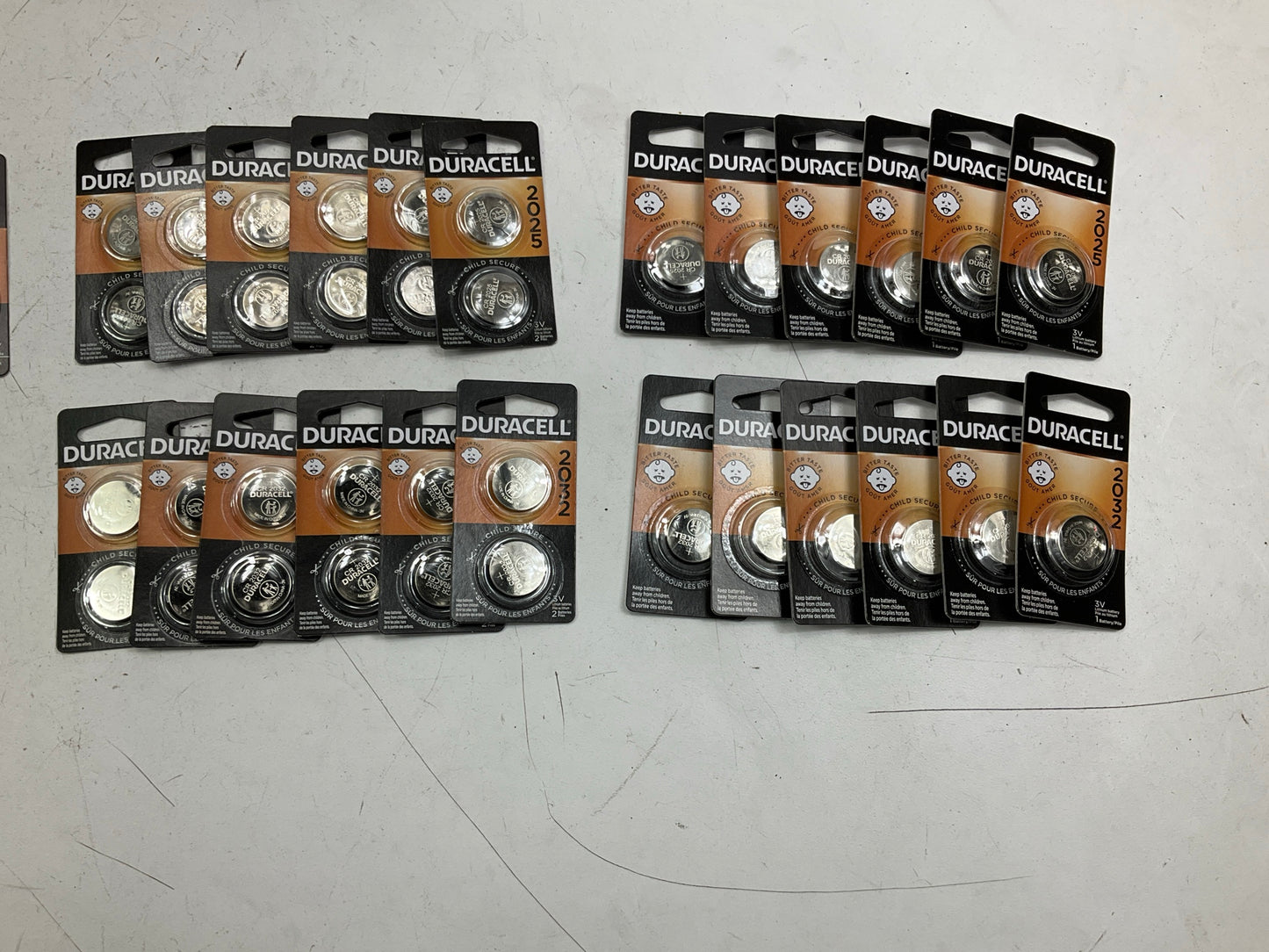 Duracell ACTD-99900 Automotive Counter Display Kit Coin Cell Batteries 2031 EXP