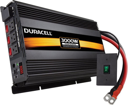 NEW IN BOX - DURACELL POWER 3000 WATT HIGH POWERED INVERTER DRINV3000 3000W