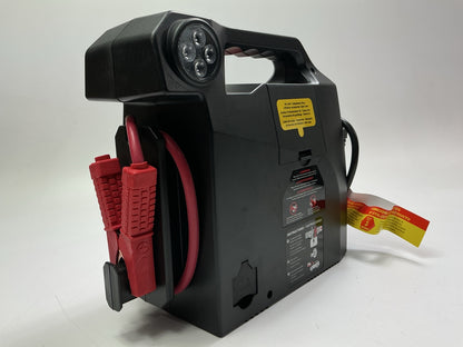 INCOMPLETE Duracell Battery Jump Starter 750 Amp W/ Tire Air Compressor Inflator