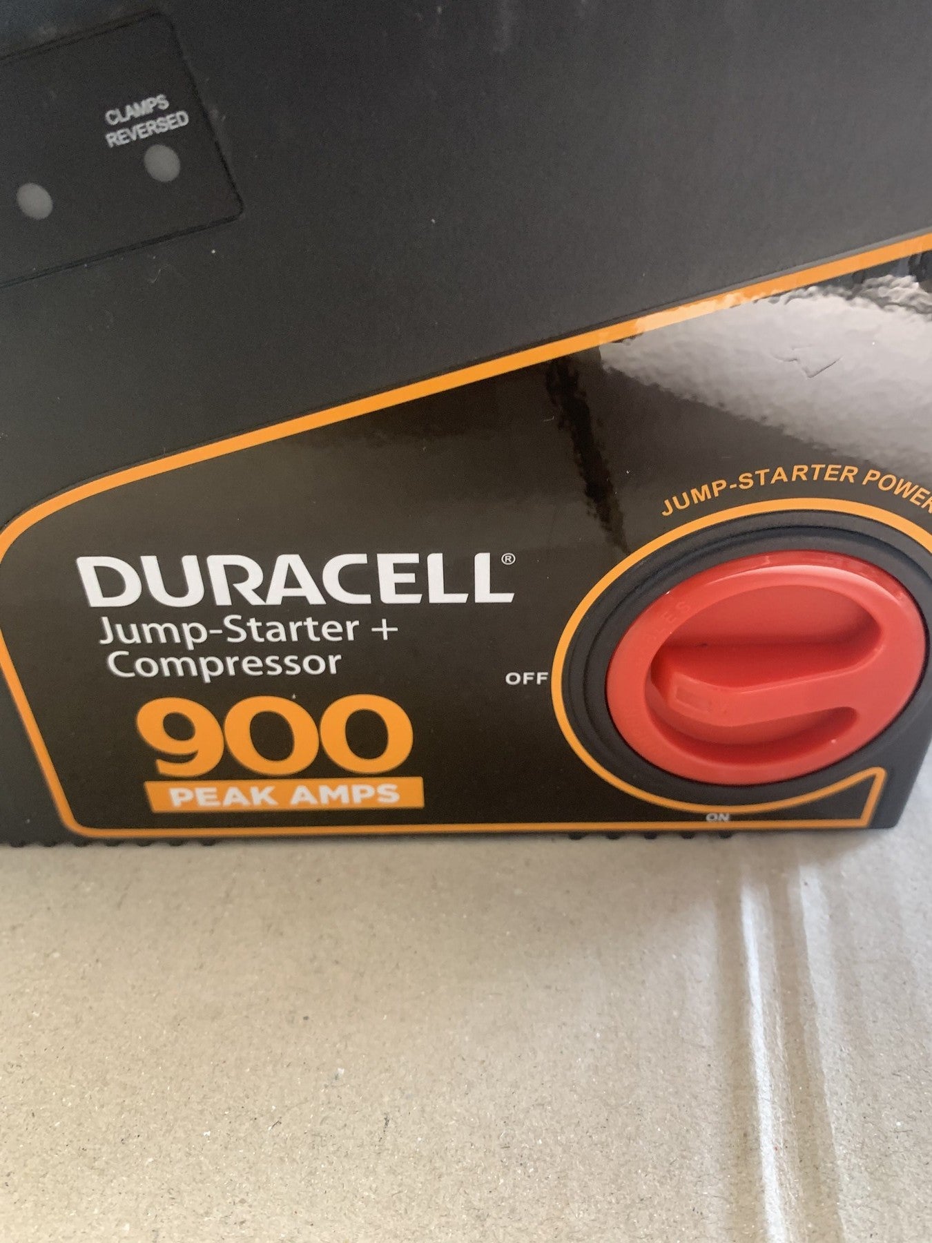 Duracell DRJS30C 900 Amp Jump Starter Booster And Air Compressor - New In Box