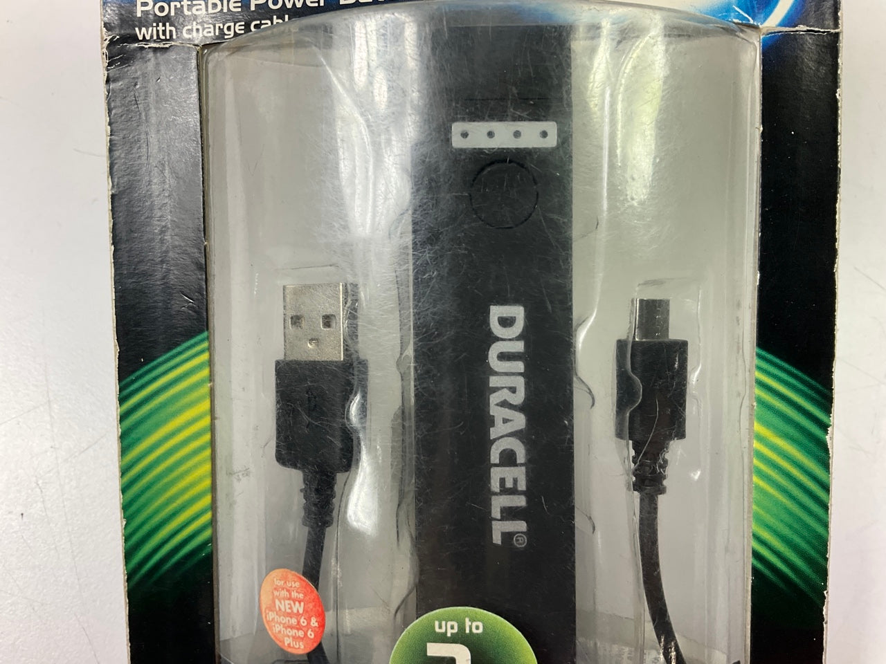 Duracell PRO509 2,600mAh Pro Power Bank For Phone Charger, Portable, Lithium Ion