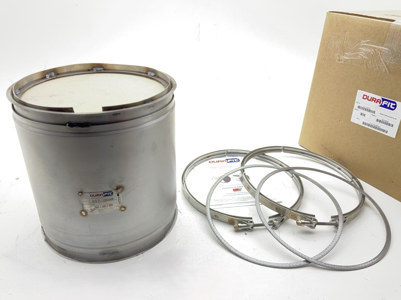 Durafit C17-0038 Diesel Particulate Filter (DPF) For Cummins ISL ISM - 4352920