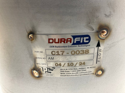 Durafit C17-0038 Diesel Particulate Filter (DPF) For Cummins ISL ISM - 4352920