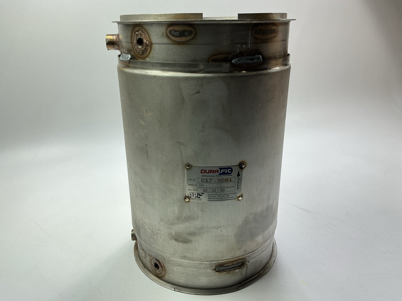 DENTED EDGE, SEE PHOTOS Durafit C17-0081 Replacement DPF For Cummins ISB 2871461