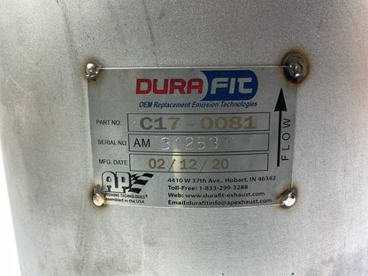 DENTED EDGE, SEE PHOTOS Durafit C17-0081 Replacement DPF For Cummins ISB 2871461