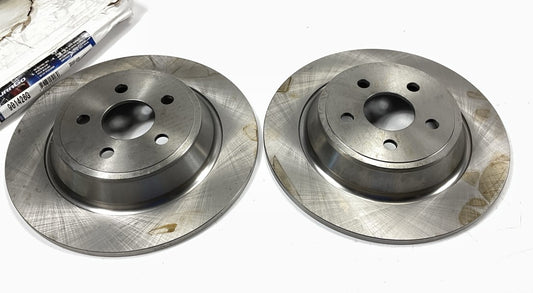 (2) Durago BR901426 Rear Brake Rotors