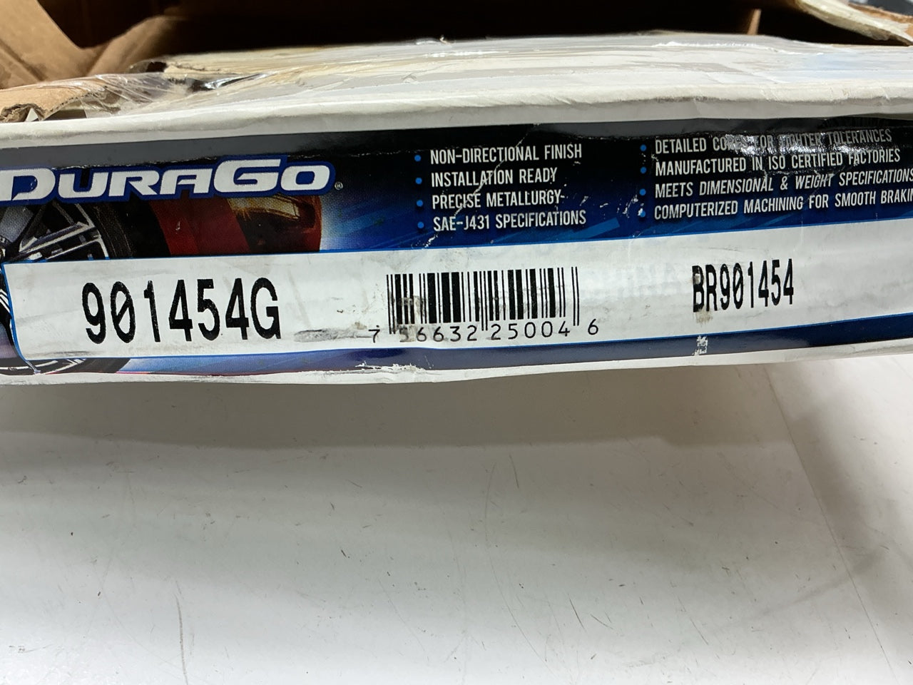 (2) Durago BR901454 Rear Brake Rotors
