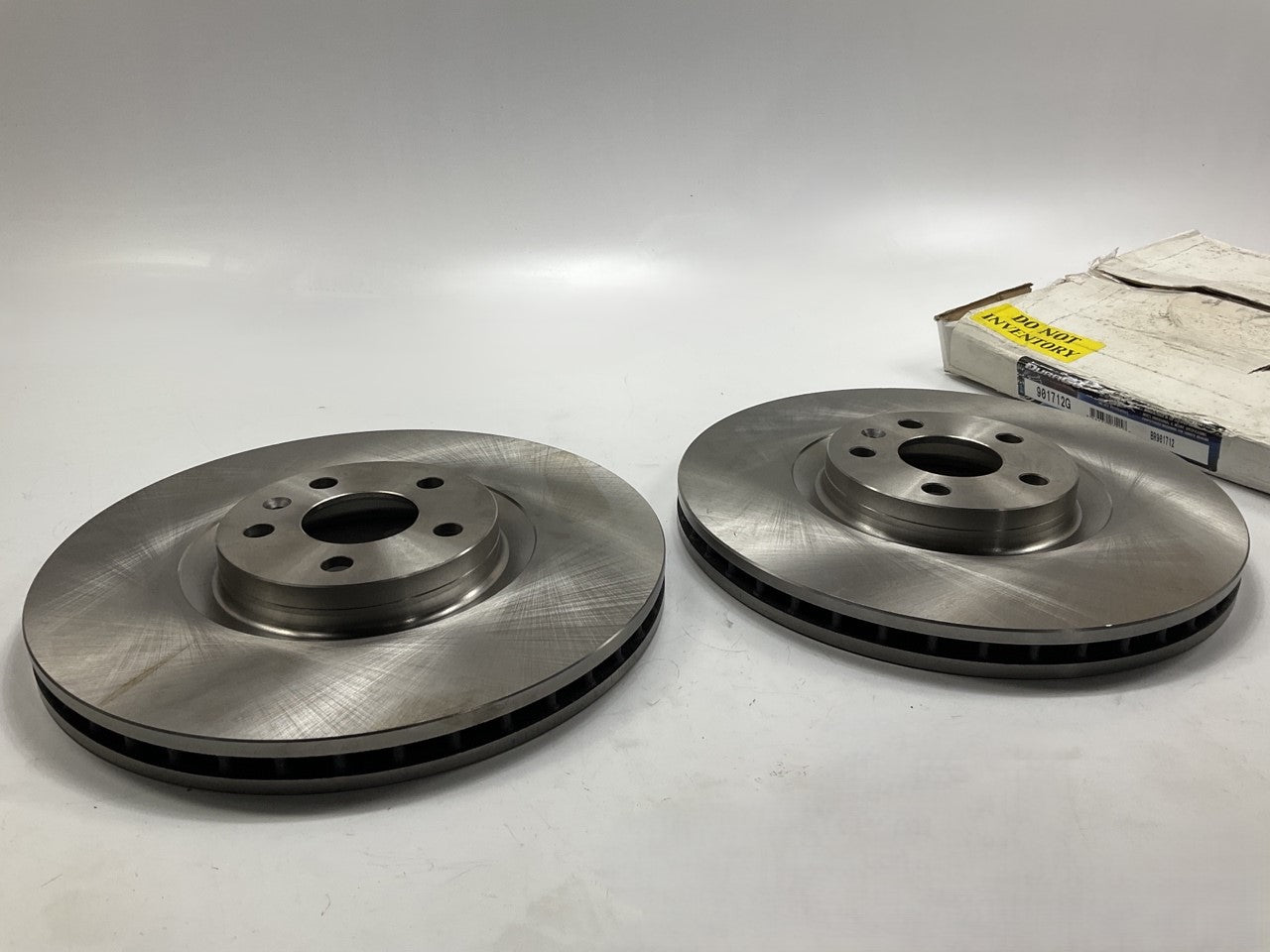 (2) Durago BR901712 Front Brake Rotor