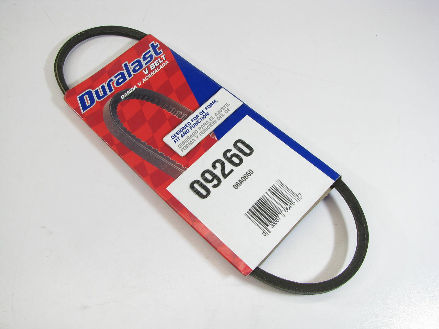 Duralast 09260 Accessory Drive Belt - 0.28'' X 26.00'' - 36 Degree