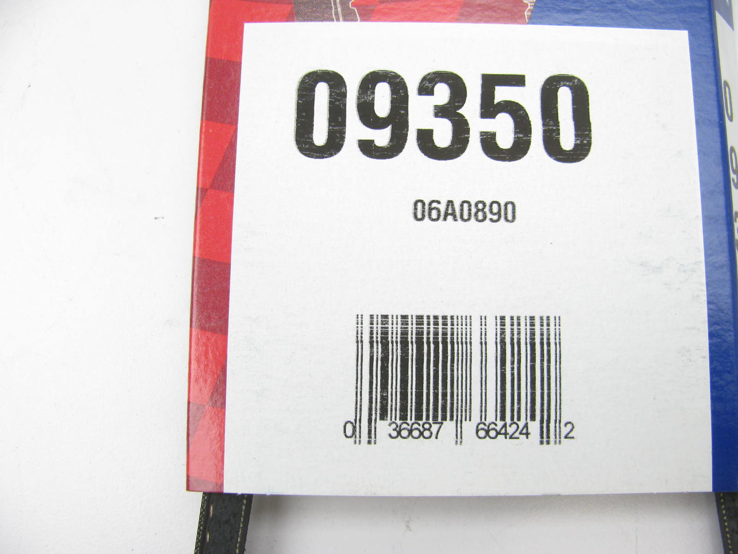 Duralast 09350 Accessory Drive Belt - 0.25'' X 35.25'' - 36 Degree