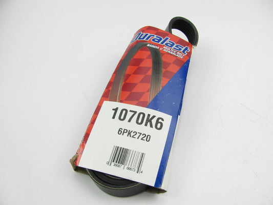 Duralast 1070K6 Serpentine Belt  - 2003-2004 Jaguar S-Type, 2003-2004 LS 3.0L