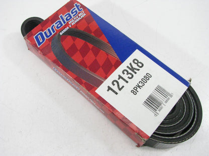 Duralast 1213K8 Engine Serpentine Belt For 1998-00 Ford 7.3L Diesel 8PK3080