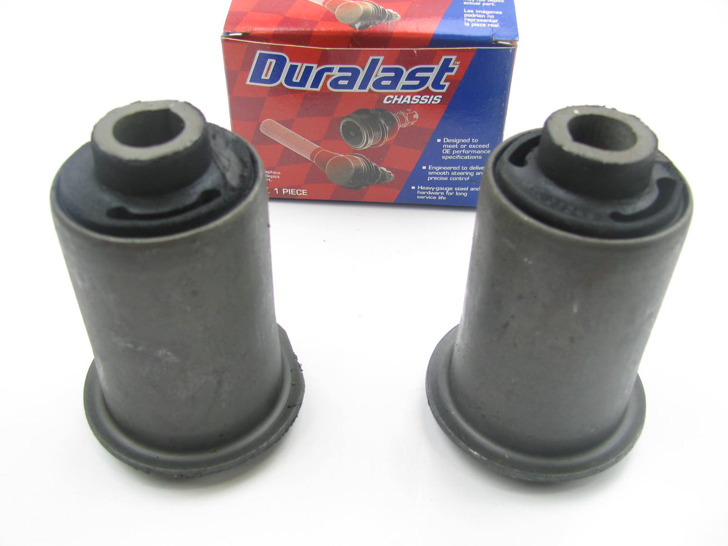 (2) Duralast 12789 Suspension Control Arm Bushing - Front Lower Rearward