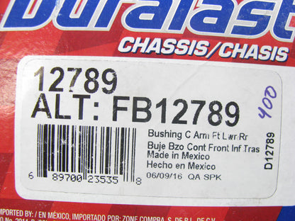 Duralast 12789 Suspension Control Arm Bushing - Front Lower Rearward