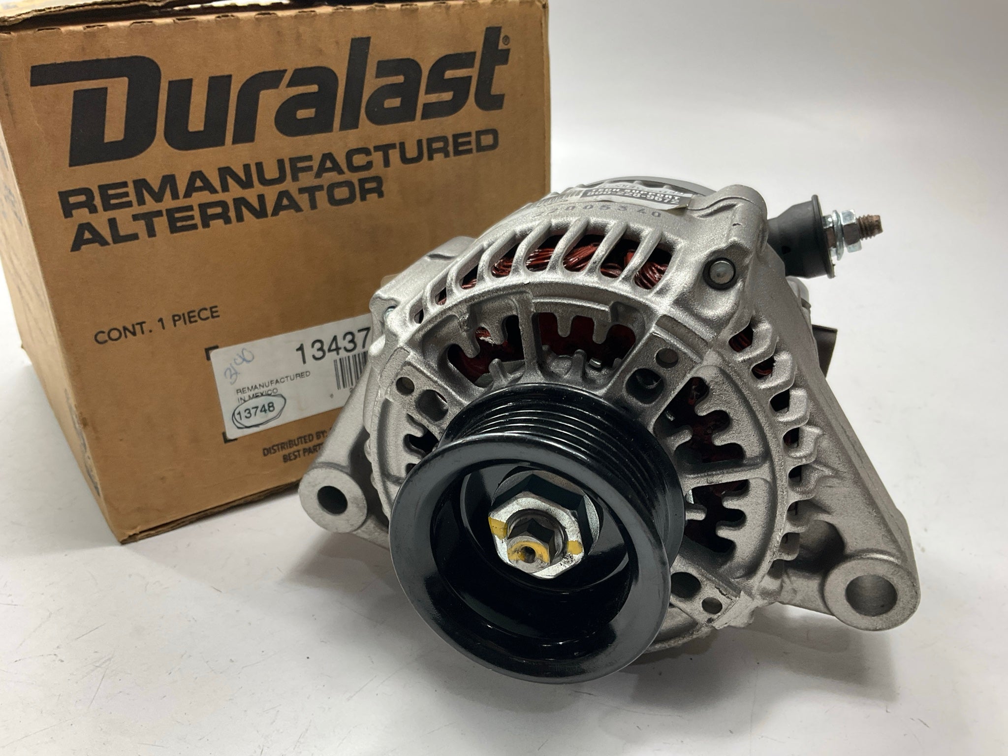 SMALL DENTS ON THE BACK - REMAN. Duralast 13437 Alternator 1997-00 Lex ...