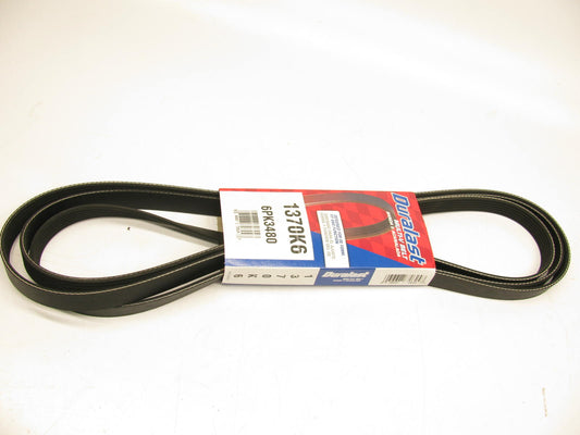 Duralast 1370K6  Serpentine Belt For06-10 Chevrolet GMC 6.6L Diesel W/dual Alt.
