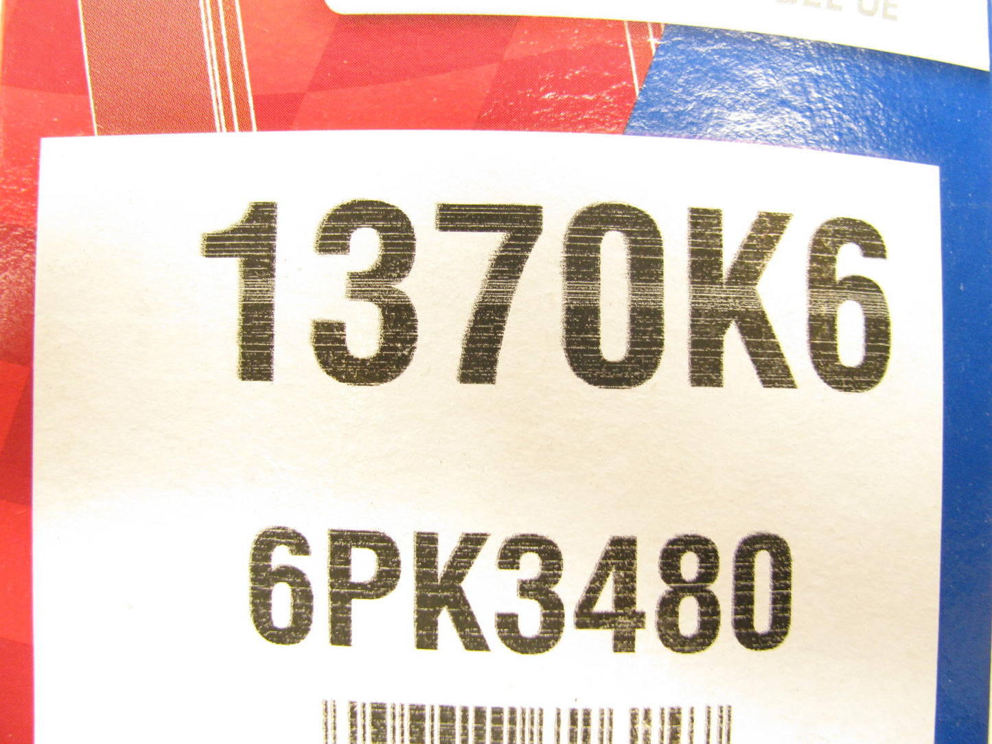 Duralast 1370K6  Serpentine Belt 2006-10 Chevrolet GMC 6.6L Diesel W/ Dual Alt.