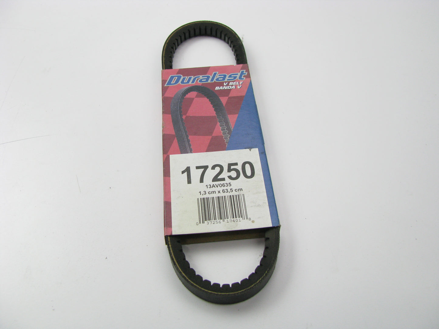 Duralast 17250 Accessory Drive Belt - 0.53'' X 25.00'' - 36 Degree