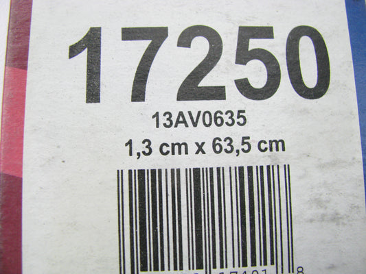 Duralast 17250 Accessory Drive Belt - 0.53'' X 25.00'' - 36 Degree