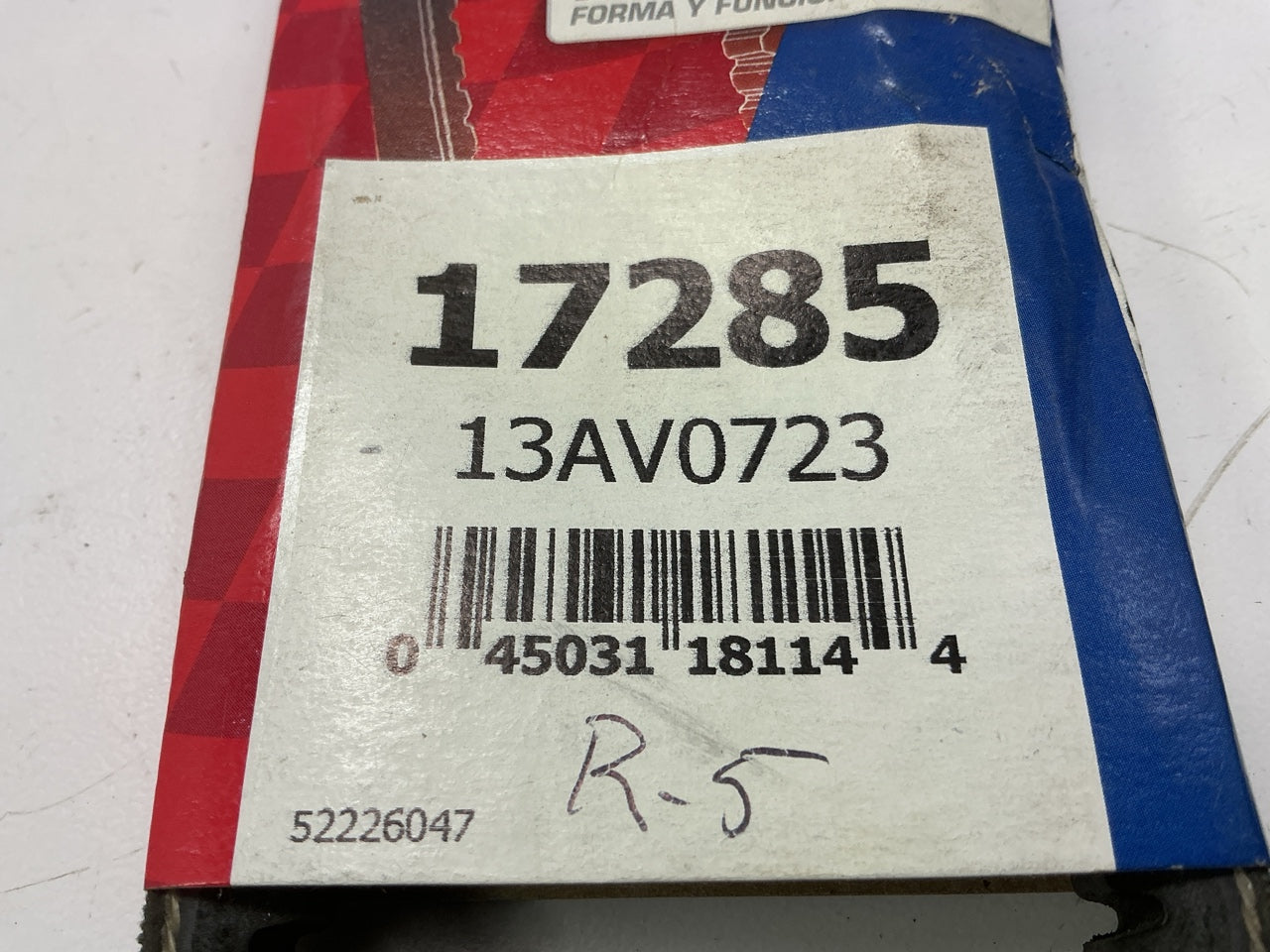 Duralast 17285 Accessory Drive Belt