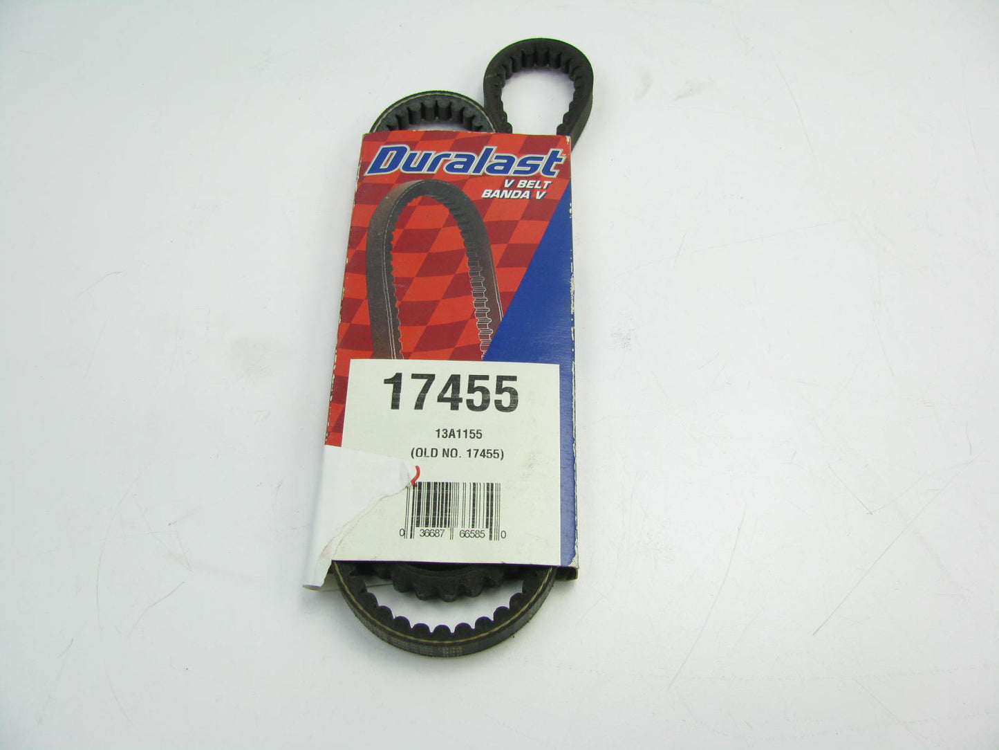 Duralast 17455 Accessory Drive Belt - 0.53'' X 45.50'' - 36 Degree