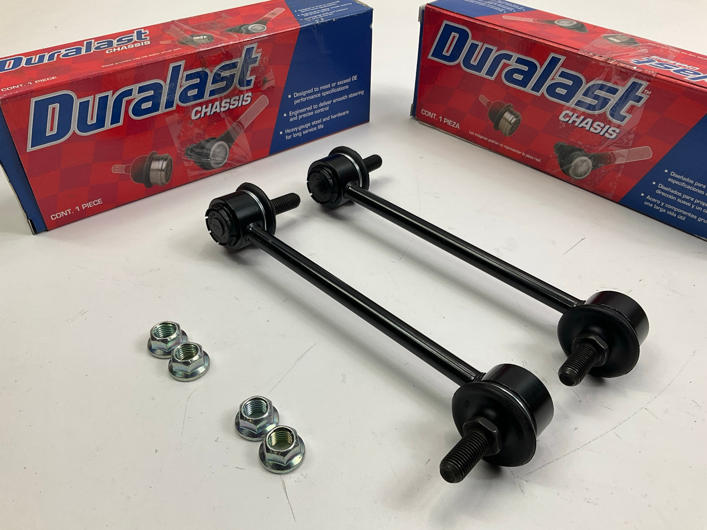 (2) Duralast 18325 Rear Suspension Stabilizer Sway Bar Link Kits