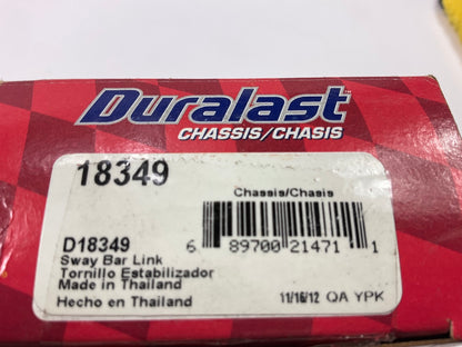(2) Duralast 18349 Rear Suspension Stabilizer Sway Bar Link Kits