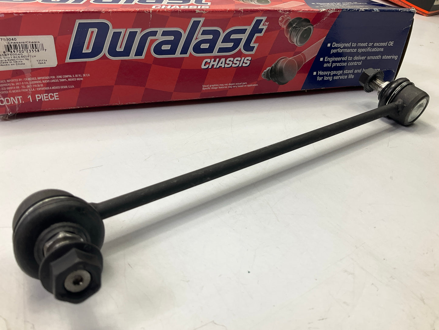 Duralast 18750040 Front Left Suspension Stabilizer Sway Bar Link Kit