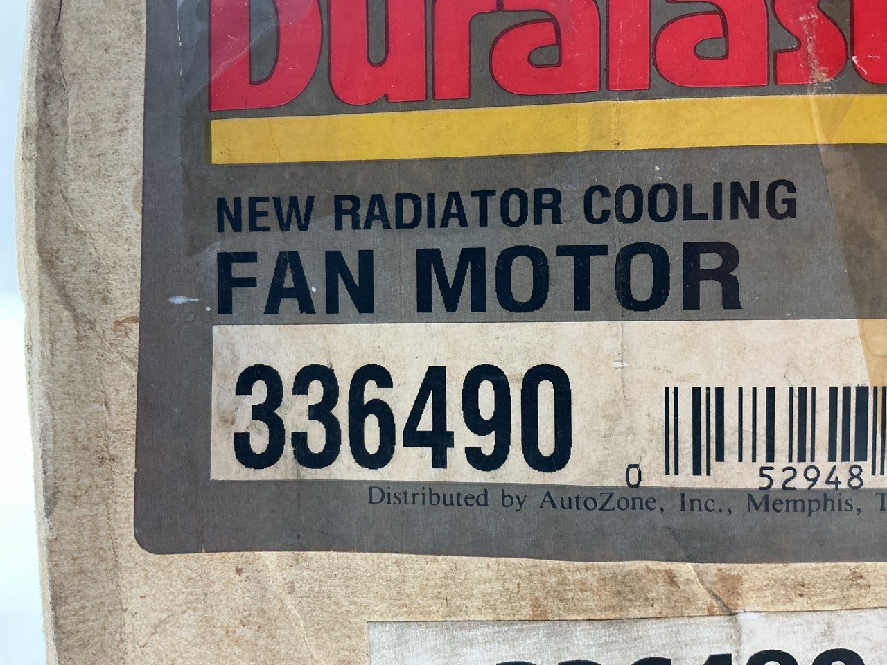 Duralast 336490 Engine Cooling Fan Motor
