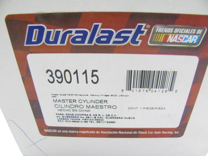 Duralast 390115 Reman Brake Master Cylinder W/O Reservoir