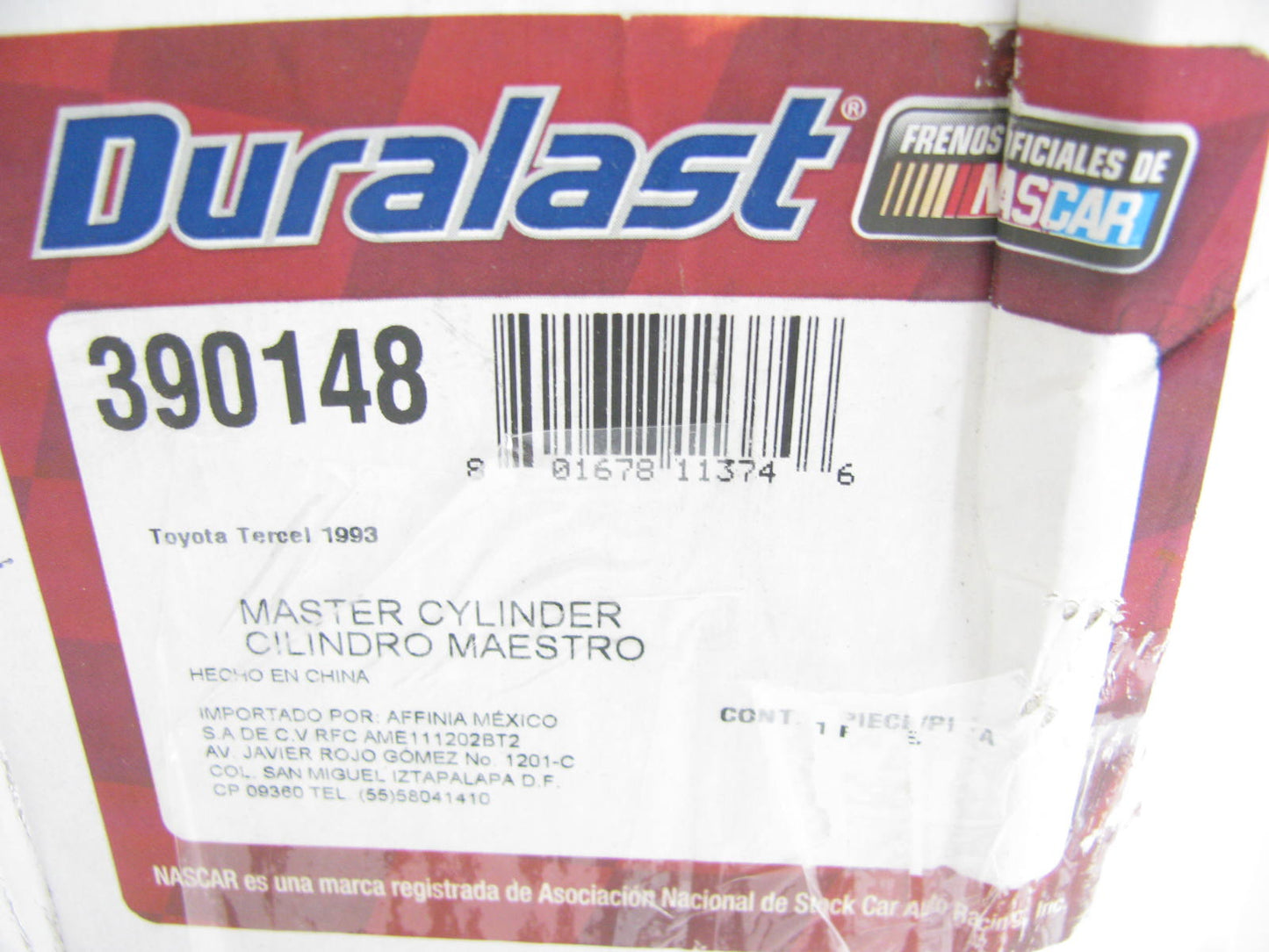 Duralast 390148 Brake Master Cylinder