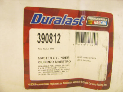 Duralast 390812 Brake Master Cylinder 2004 Taurus Sable W/ O Traction Control
