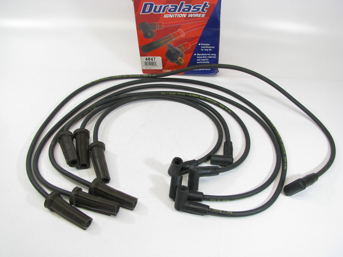 Duralast Ignition Spark Plug Wire Set - 1989-1996 Buick Olds Chevy 3.3L 3.8L V6