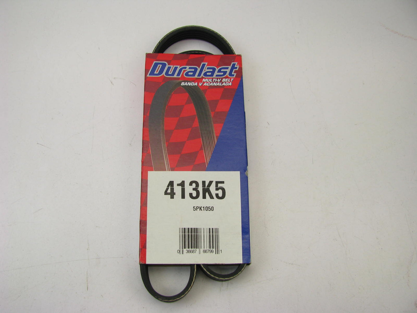 Duralast 413K5 Serpentine Belt - 17mm X 1068mm - 5 Ribs