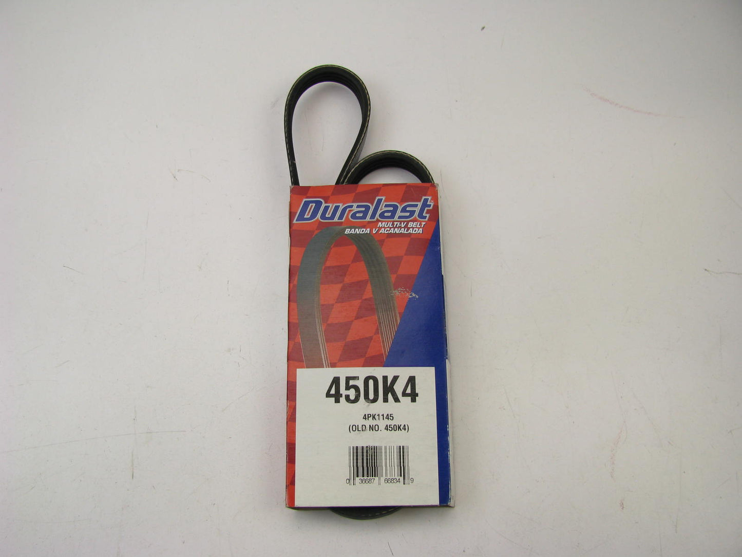Duralast 450K4 Power Steering Belt - 1995-1997 Honda Accord 2.7L V6