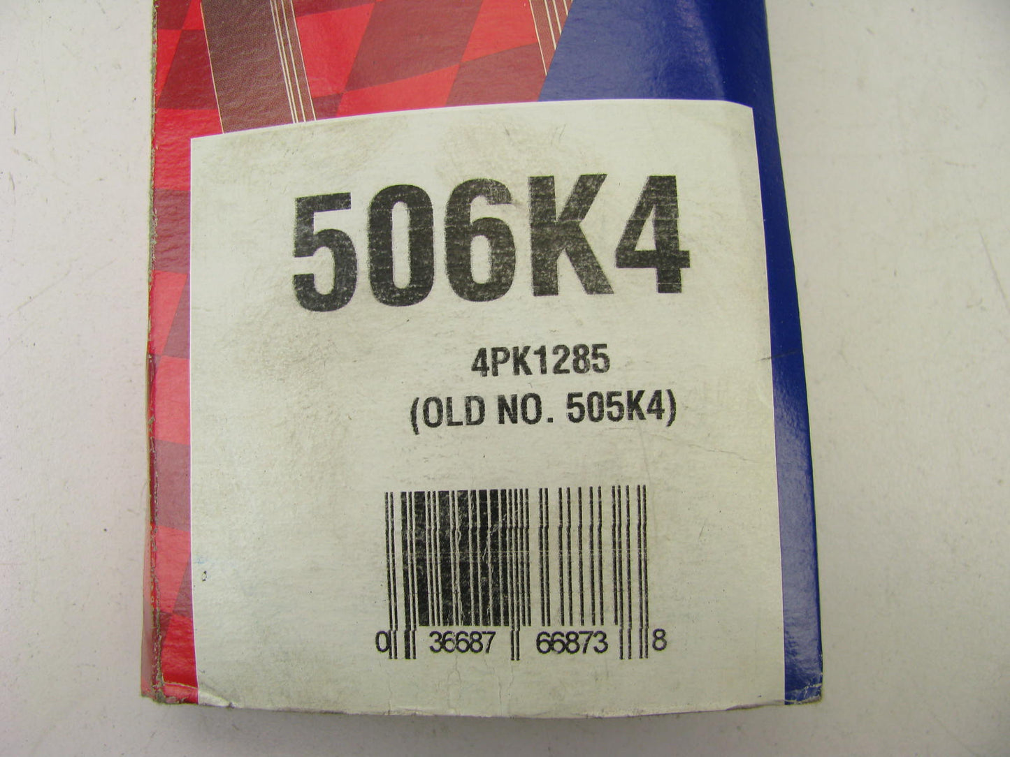 Duralast 506K4 Serpentine Belt - 14mm X 1299mm - 4 Ribs