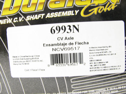 Duralast 6993N Front Left CV Axle Assembly