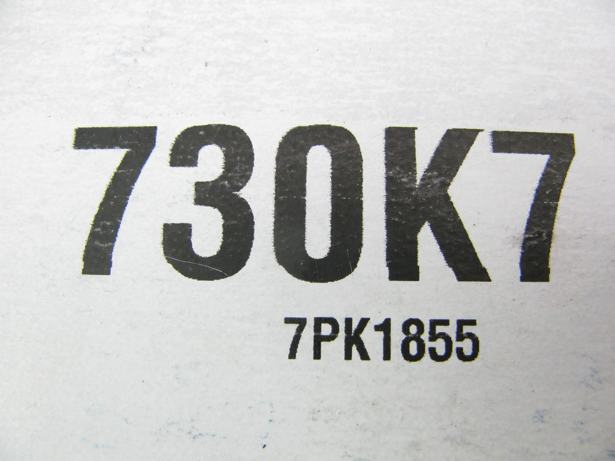 Duralast 730K7 Serpentine Belt - 0.98'' X 73.30'' - 7 Ribs