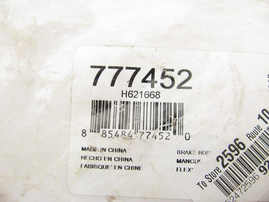 Duralast 777452 Brake Hydraulic Hose - Rear Left