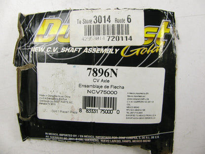 Duralast 7896N FRONT RIGHT CV Axle Shaft For 1994-1995 Kia Sephia