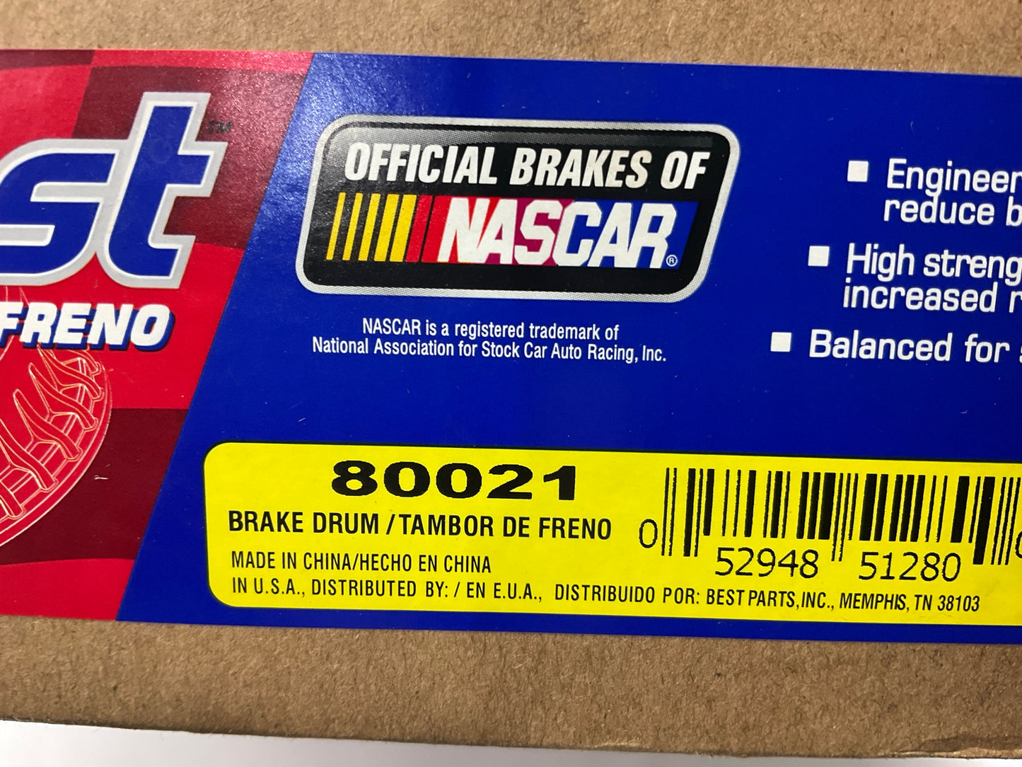 Duralast 80021 Rear Brake Drum