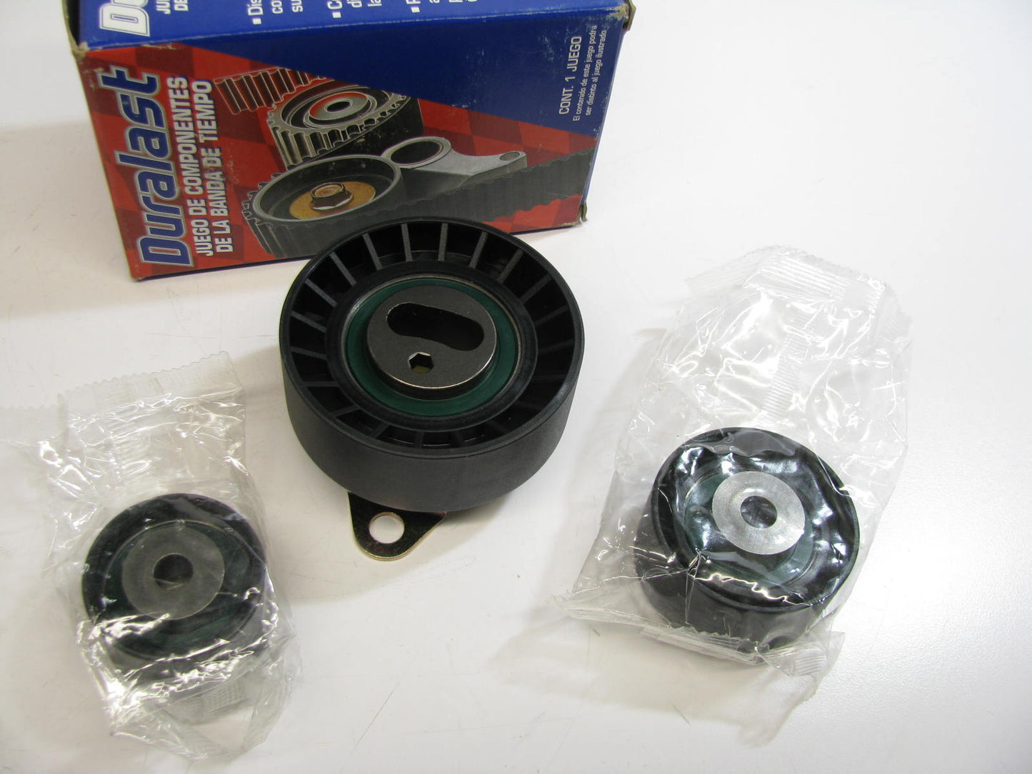 Duralast 84079 Timing Belt Tensioner & Idler Component Kit 1995-1997 Ford 2.0L